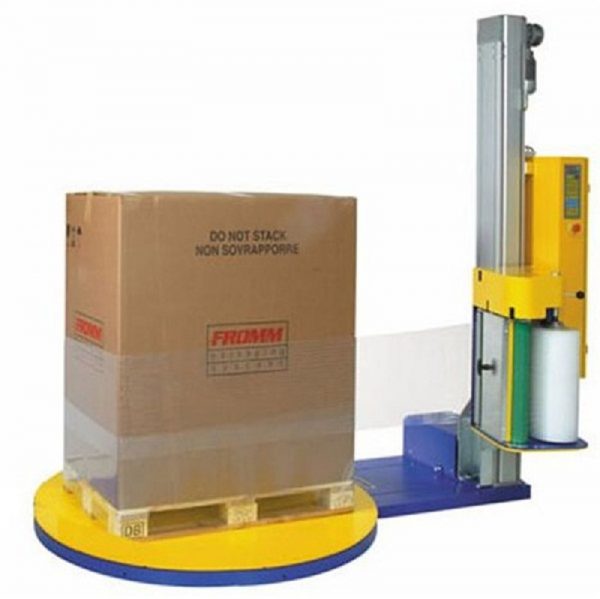 Máy quấn màng bán tự động đang được rất nhiều doanh nghiệp nhỏ lựa chọn