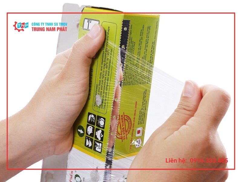 Màng chít dùng để lau đồ thủy tinh mà không dính vân tay