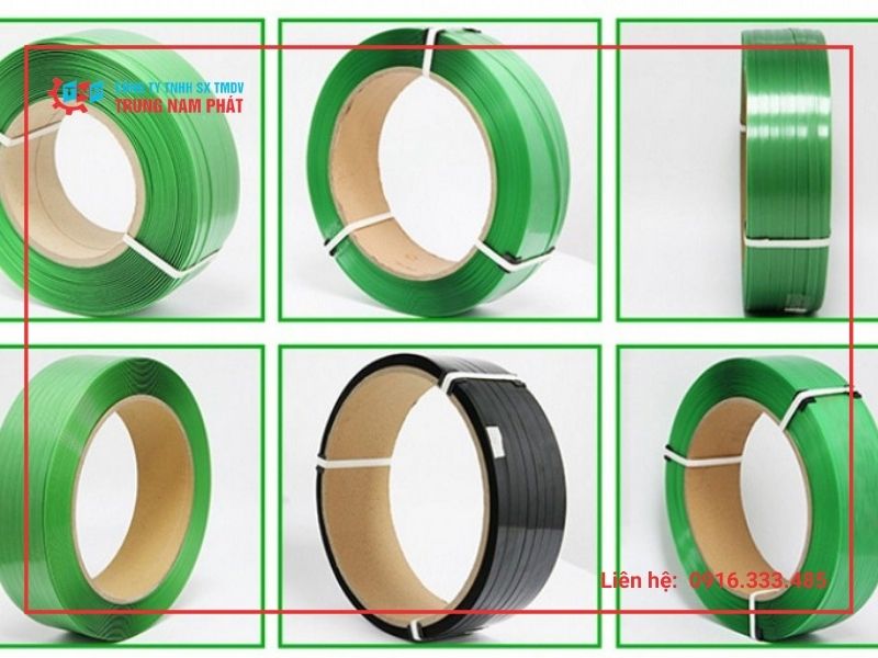 Dây đai làm từ nhựa PET chịu lực tốt Dây đai làm từ nhựa PET chịu lực tốt