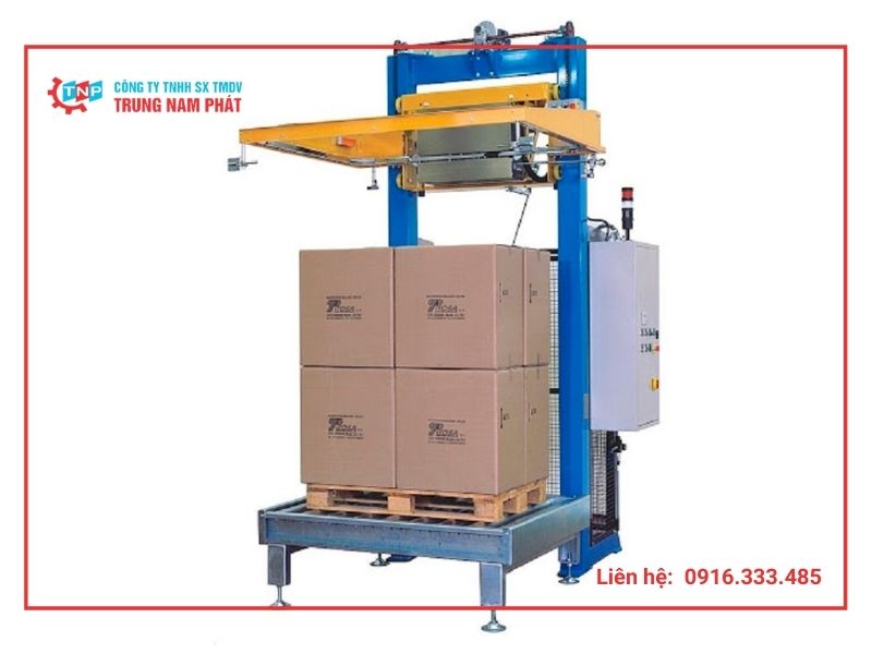Máy đóng đai nằm ngang với nhiều ưu điểm nổi trội Máy đóng đai nằm ngang với nhiều ưu điểm nổi trội
