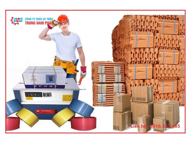 Công dụng nổi bật của máy đóng đai thùng