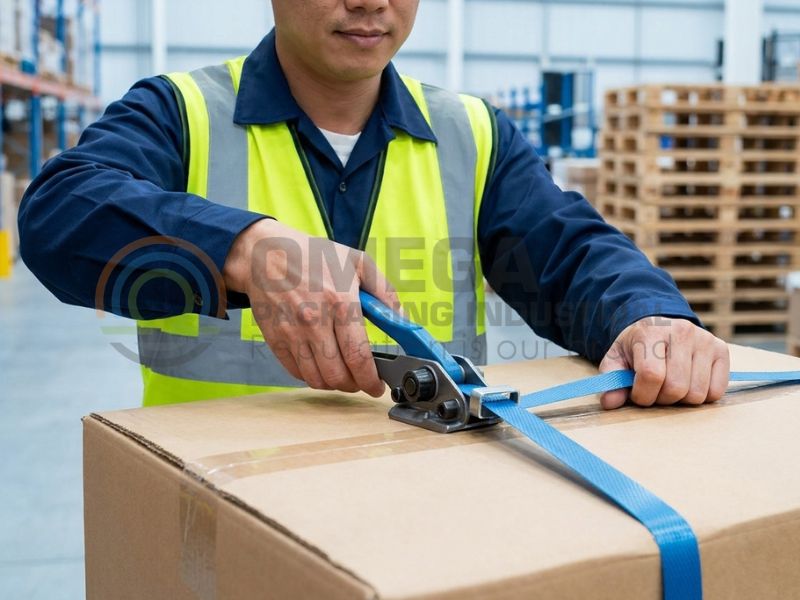 Dây đai PP chất lượng bền chặt sử dụng đai được nhiều loại hàng hóa 